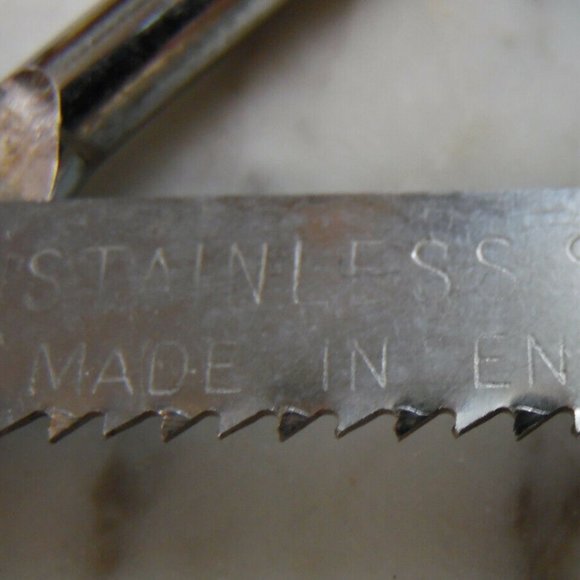 Vintage Stainless Steel Kitchen Meat / Bone Saw - Picture 6 of 8